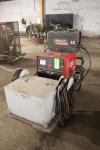 Lincoln CV305 Welder s/n U1080403095 on Cart with Leads, Whip and LN-25 Pro Wire Feed