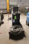 Miller CP300 Welder s/n KF901769 on Cart with S-22A Wire Feed