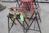 Lot of Assorted Pipe Roller Stands