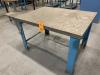 Heavy Duty 36" x 48" x 31" x 2" Thick Steel Welding Table on Steel Base