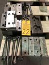 Lot of Vise Jaws and Vise Handles
