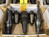 Lot of (5) Assorted CAT 50 Tool Holders