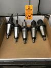 Lot Comprising of (5) CAT 50 Tool Holders