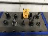 Lot Comprising of (10) CAT 40 Tool Holders
