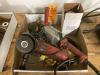 Lot of (2) Angle Grinders, (1) DeWalt 4" and (1) Milwaukee/ Assorted Grinding Wheels