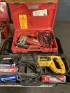 Lot Comprising DeWalt Reciprocating Saw and Milwaukee Jig Saw