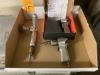 Lot Comprising Ingersoll Rand 3/8" Pneumatic Impacts and (1) Dotco Pneumatic Angle Grinder