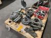 Lot of Lathe Components Including Turret and Steady Rests