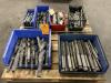 Lot of Assorted Taper Shank Drills and Reamers