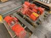 Lot Comprising of (3) SEW 4 S1 kW Motors w/ Speed Reducers