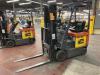 Toyota 7FBCU15 Electric Forklift, s/n 68973, 3000 LB Capacity, Side Shift, System 3000 Battery Charger
