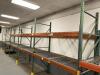 Row of (5) Sections of Pallet Racking, 10'H x 8'W x 42"D, w/ Single Section of 7' H x 10'W