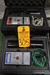 Lot of (2) Desco and ESD Systems LCD Megohmmeter
