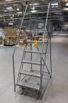 6-Step Cotterman Rolling Safety Ladder