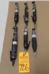 Lot of Mountz Right Angle Head and Straight Shaft Air Tools
