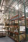 (3) Section of 20' x 10' Cross Beams x 48" Deep Tear Drop Style Pallet Racking (EMS Shipping Area near SMT)