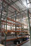 (3) Section of 20' x 10' Cross Beams x 48" Deep Tear Drop Style Pallet Racking (EMS Shipping Area near SMT)