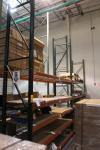 (2) Sections of 15' x 8' Cross Beams x 36" Deep Tear Drop Style Pallet Racking (EMS Shipping Area near SMT)
