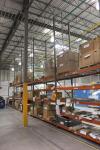 (6) Sections of 20' T x 10' Cross Beams x 48" Deep Tear Drop Style Pallet Racking (Metalworking Shipping Area)