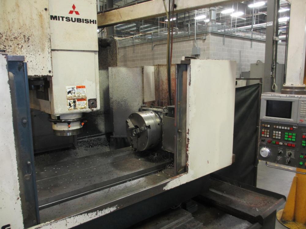 MITSUBISHI MV70E CNC Mill, s/n. CV6222US; (Location: Conroe, TX