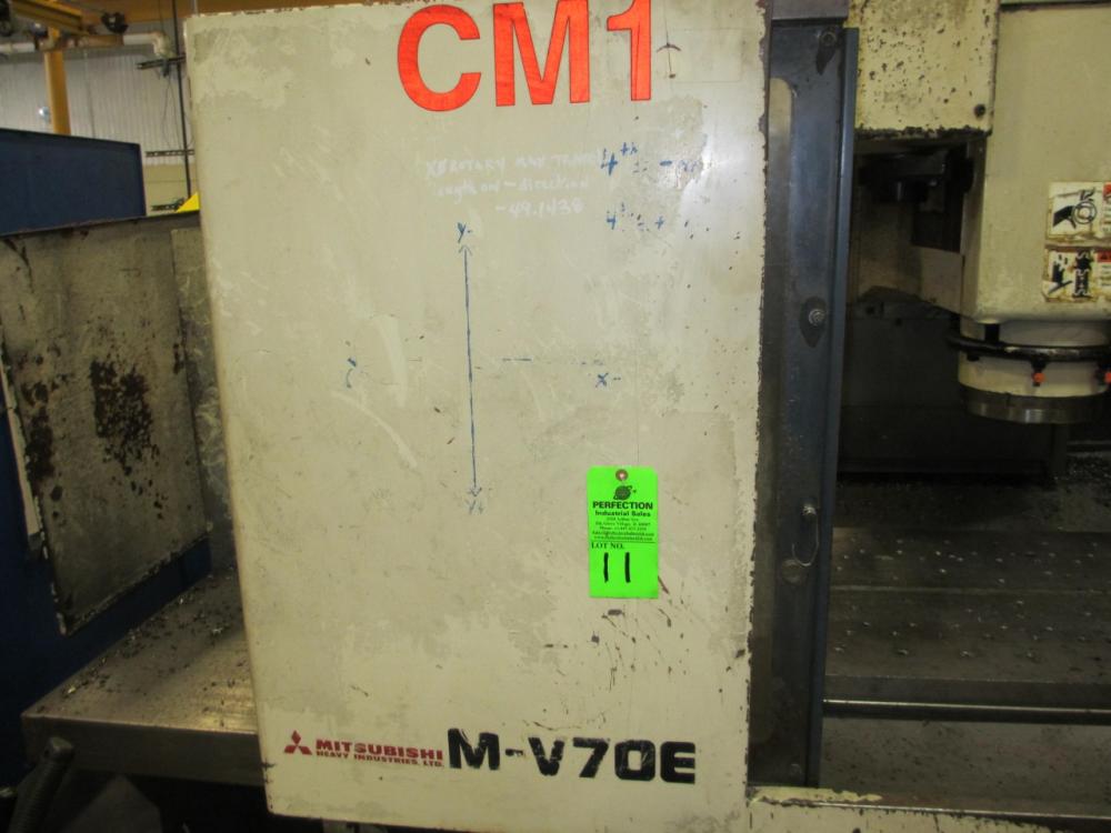 MITSUBISHI MV70E CNC Mill, s/n. CV6222US; (Location: Conroe, TX