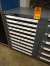 Vidmar ten drawer Cabinet w/Cabinets Electrical ComLab