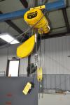1/4 Ton Budgit Electric Chain Hoist with Trolley; No Rail, 2nd Tool Room