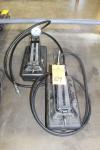 Lot of (2) Enerpac Air Powered Hydraulic Pumps