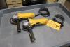 Lot of (2) DeWalt 4-1/2" Electric Right Angle Grinders