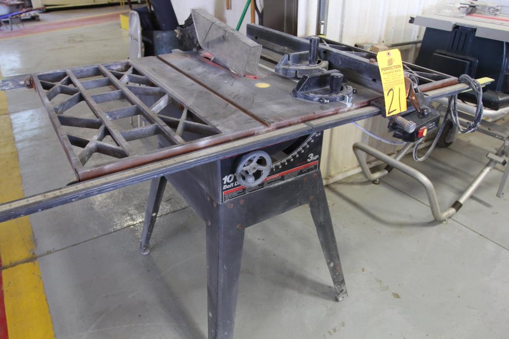 Sears/Craftsman 10" 3 HP Table Saw (This Lot is Located in Louisiana