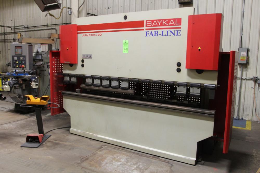 2008 BAYKAL Fab-Line APH3104 x 90 Press Brake, s/n 12887, 6.2